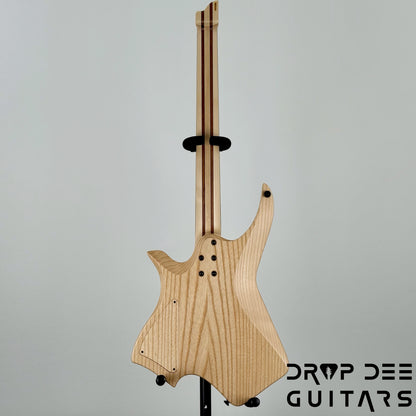 Infinia Neptune Headless Electric Guitar w/ Bag - Black Walnut