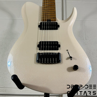 Balaguer USA Series Seraph Modern 7 Baritone 7-String Electric Guitar w/ Case (1224) - Gloss Metallic Jewel