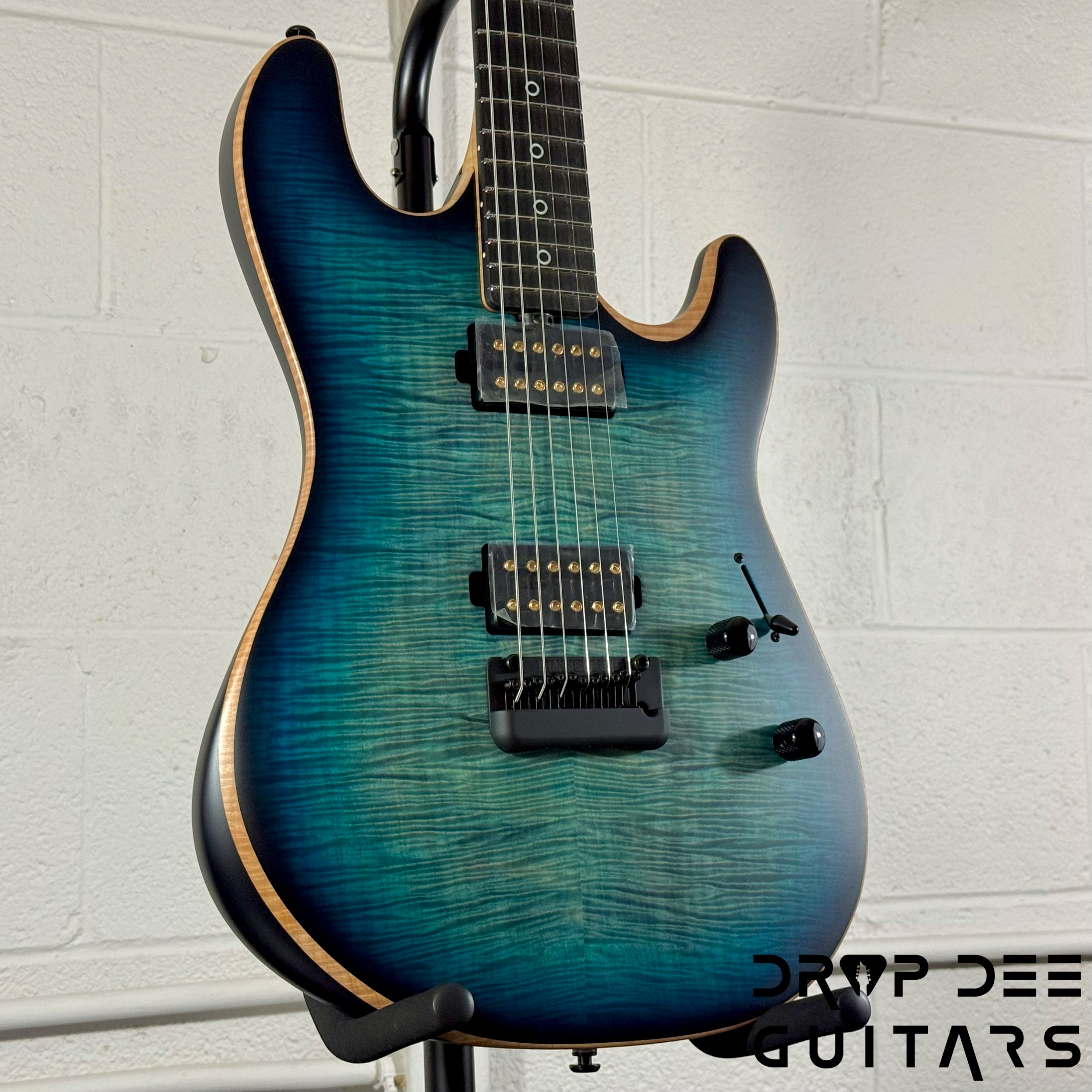 Ernie Ball Music Man Rabea Massaad Sabre Electric Guitar w/ Case - Carian Burst
