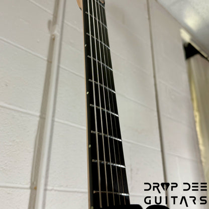 GV Guitars Mercenary Baritone Electric Guitar w/ Case - Stone