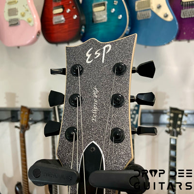 ESP USA Eclipse Electric Guitar w/ Case - Black Sparkle