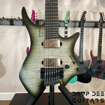 Strandberg Boden Prog NX 7 Headless Multiscale 7-String Electric Guitar w/ Bag - Charcoal Black