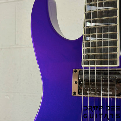 Jackson Custom Shop Soloist 2H TOM Electric Guitar w/ Case - Purple Metallic