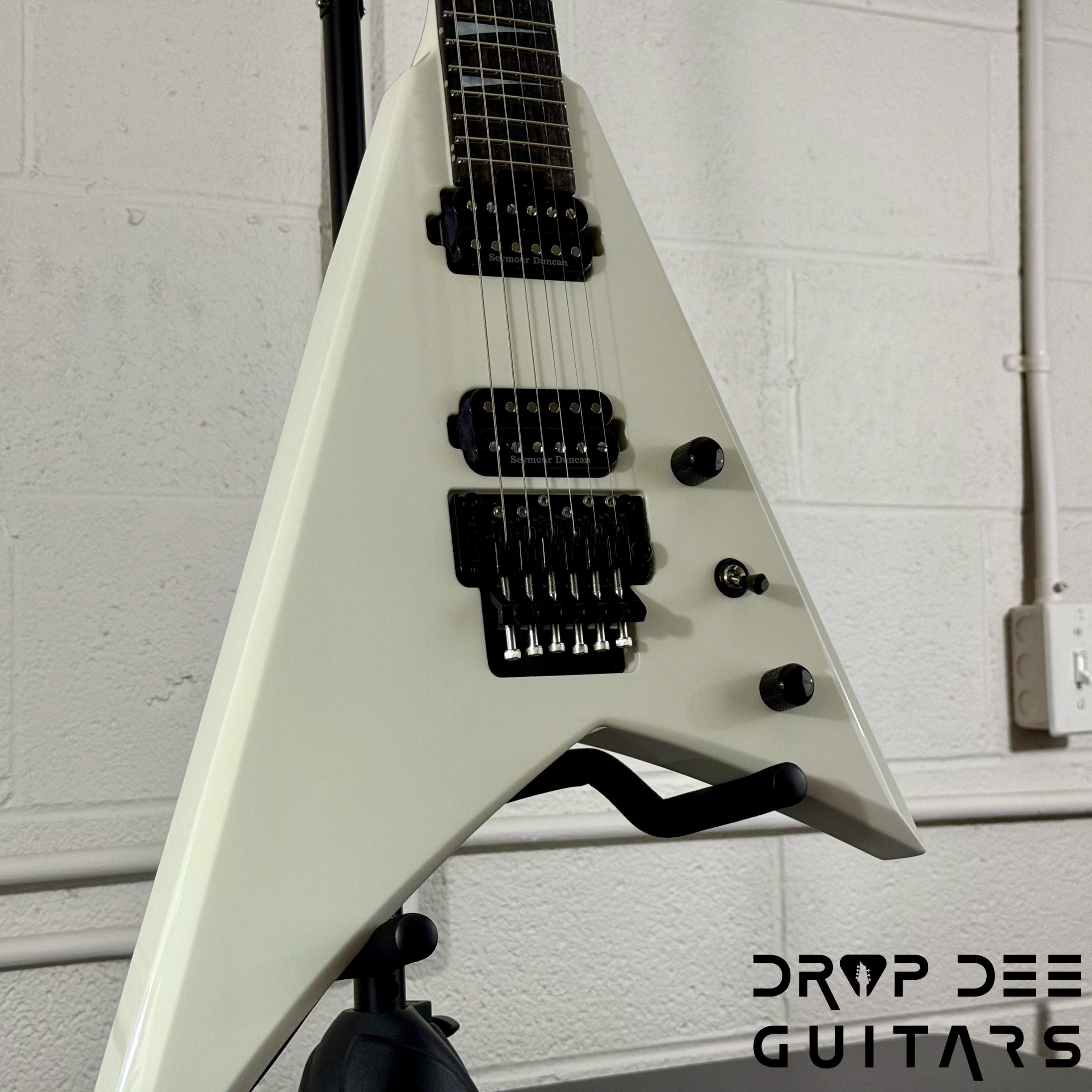 Jackson American Series Rhoads RR24 Electric Guitar w/ Case - Snow White