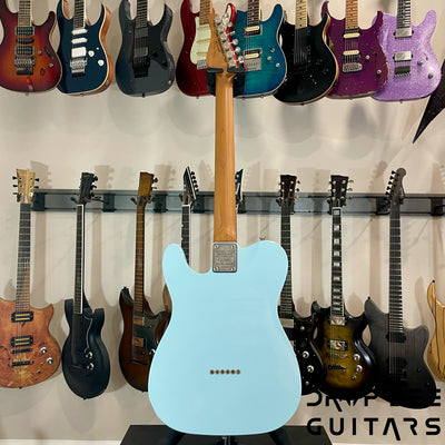 Schecter Custom Shop PT Wembley Studio Electric Guitar w/ Case - Sonic Blue Aged Nitro