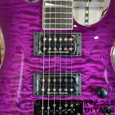 Jackson Custom Shop Dinky FR Electric Guitar w/ Case - Purple Burst