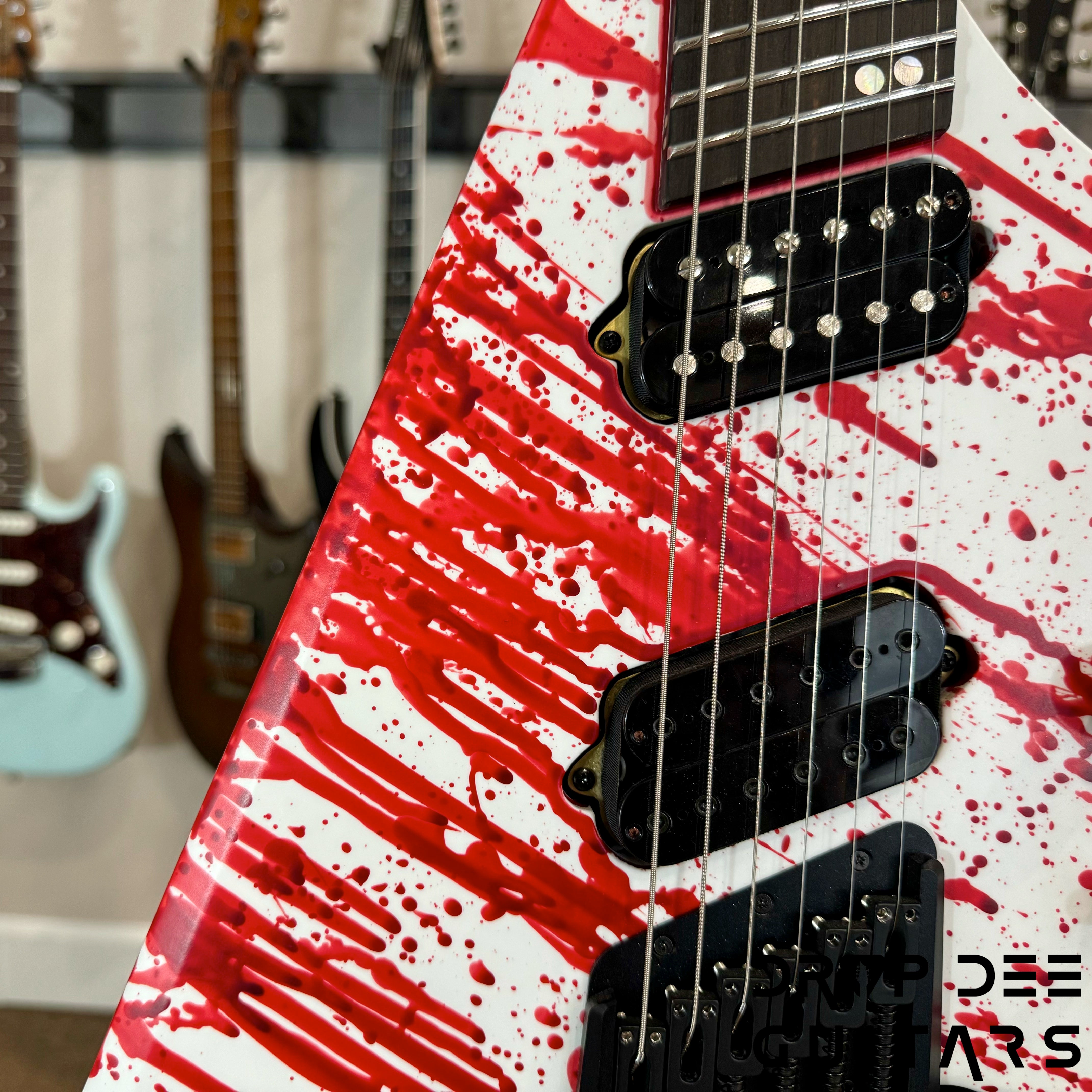 Ormsby Metal V Headless GTR Multiscale Electric Guitar w/ Bag