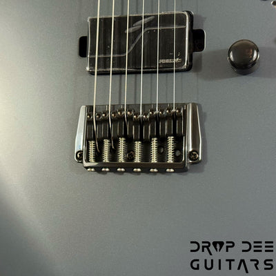 Ibanez Prestige RGR5121RB Electric Guitar w/ Case - Gray Metallic Flat