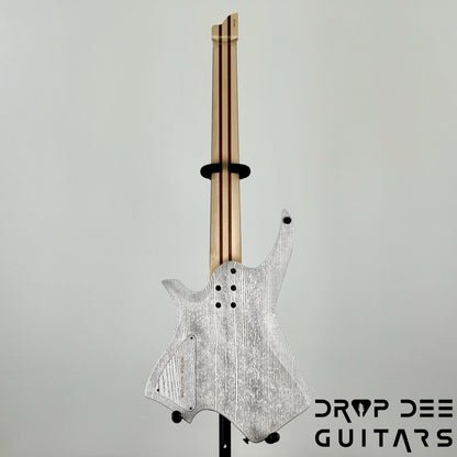 Infinia Neptune 7 Baritone Headless 7-String Electric Guitar w/ Bag - Shell Pink