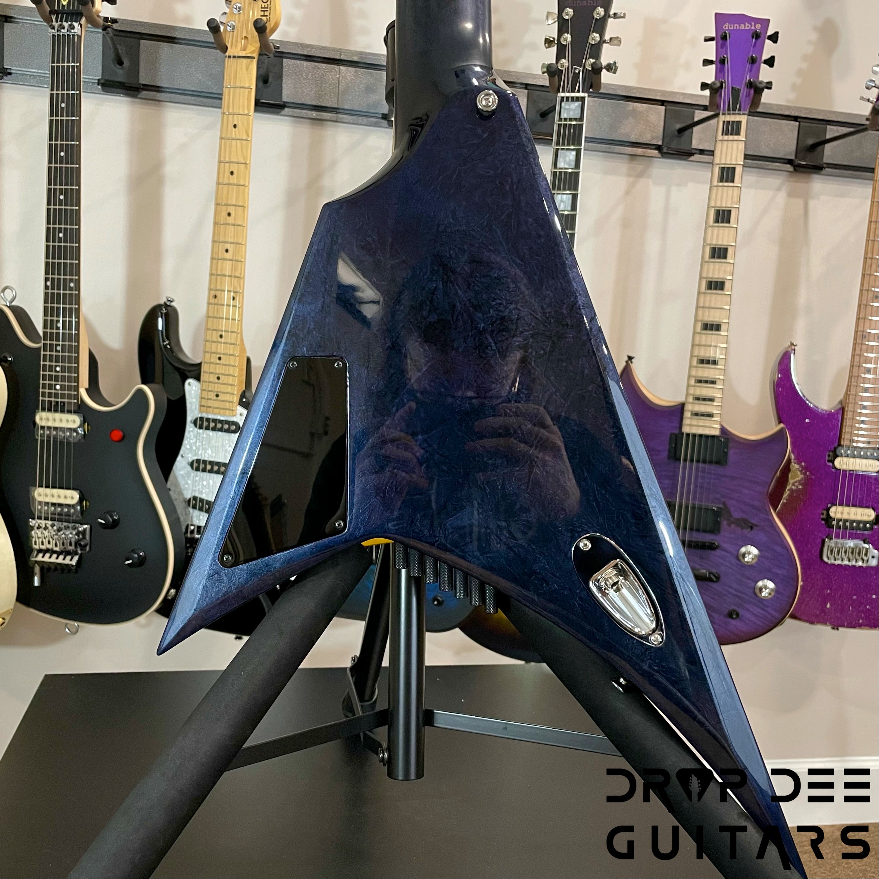 Ormsby Custom Shop Headless Metal V Multiscale 7-String Electric Guitar w/ Bag