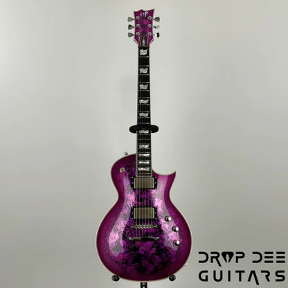 ESP Original Series Eclipse Custom Electric Guitar w/ Case - Purple Peel