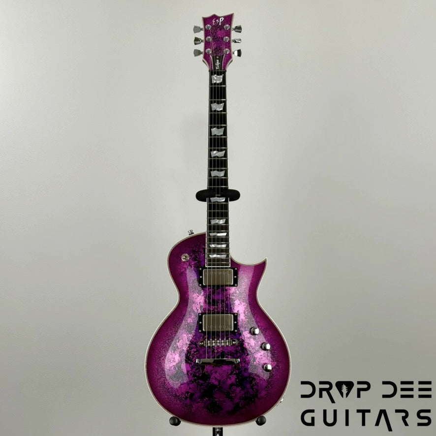 ESP Original Series Eclipse Custom Electric Guitar w/ Case - Purple Peel