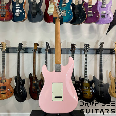 Schecter Custom Shop Traditional Wembley HSS Electric Guitar w/ Case - Shell Pink Aged Nitro