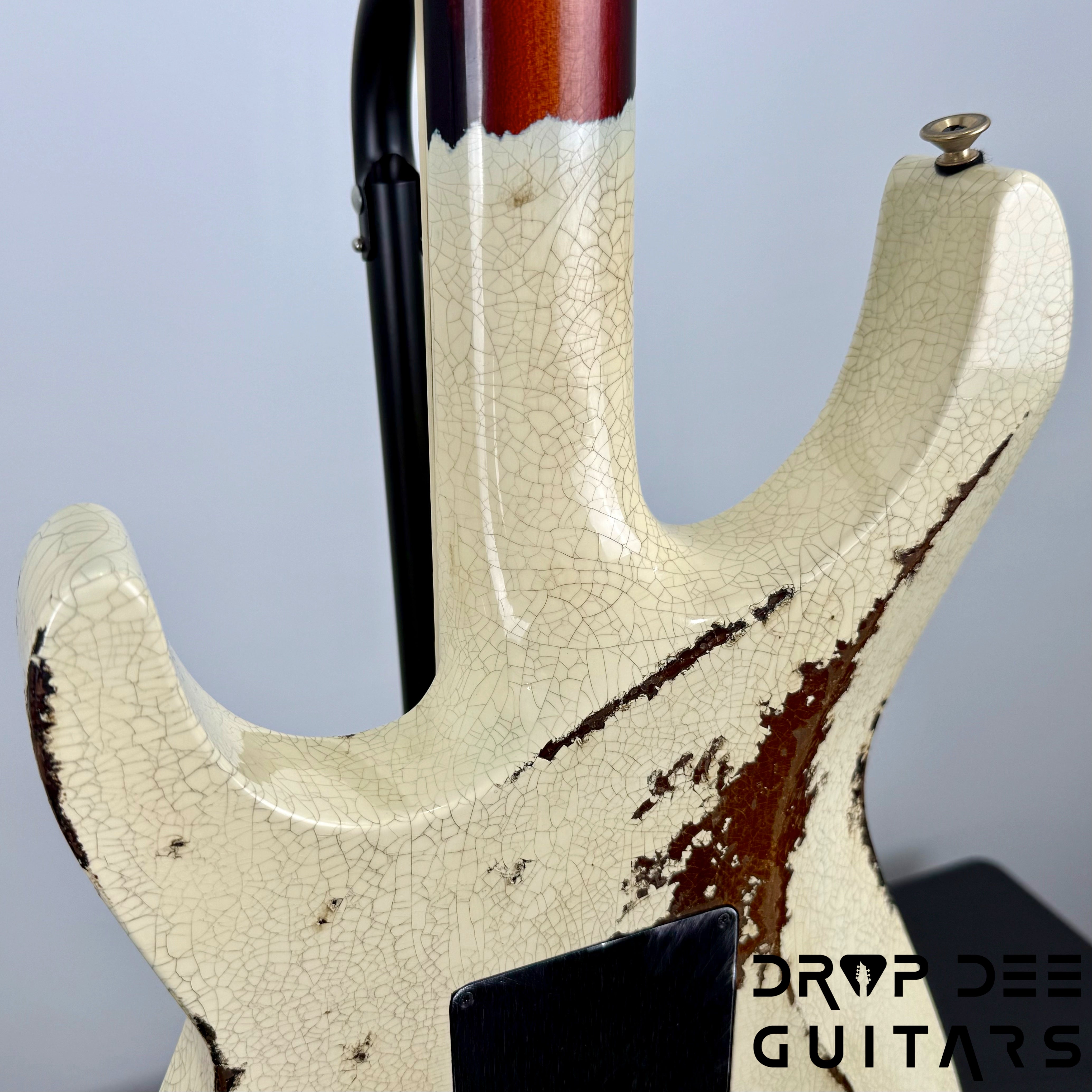 Jackson USA Custom Shop Special Edition Soloist Electric Guitar w/ Case - Vanilla Shake Over 3 Tone Sunburst