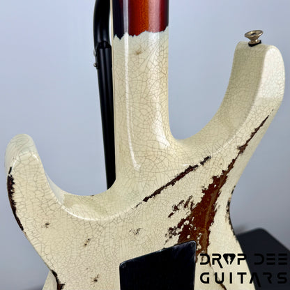 Jackson USA Custom Shop Special Edition Soloist Electric Guitar w/ Case - Vanilla Shake Over 3 Tone Sunburst