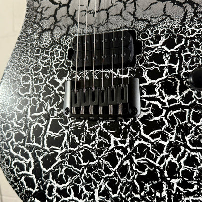 Schecter USA Custom Shop John Browne Signature Zenith Electric Guitar w/ Case - Fracture White