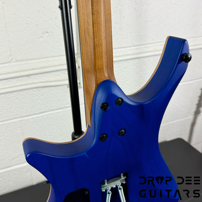 Strandberg Boden Prog NX 6 Headless Multiscale Electric Guitar w/ Bag - Deep Blue