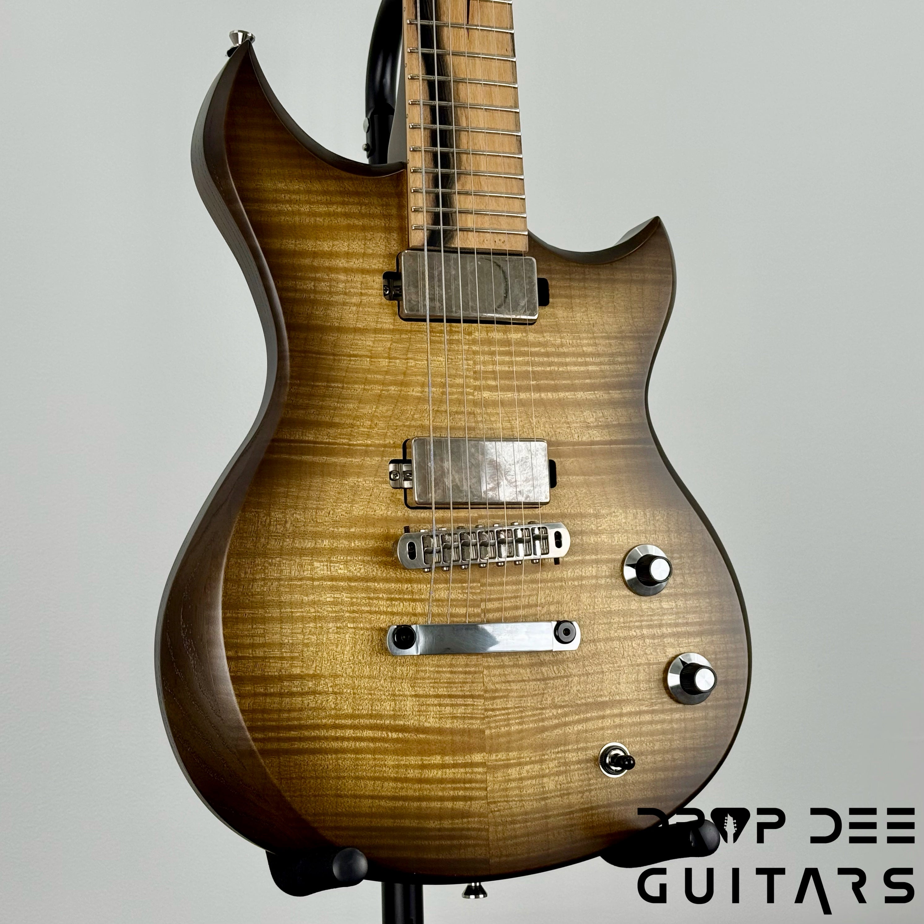 Dunable USA Custom Shop Cyclops 7 7-String Electric Guitar w/ Case - Smoke Burst