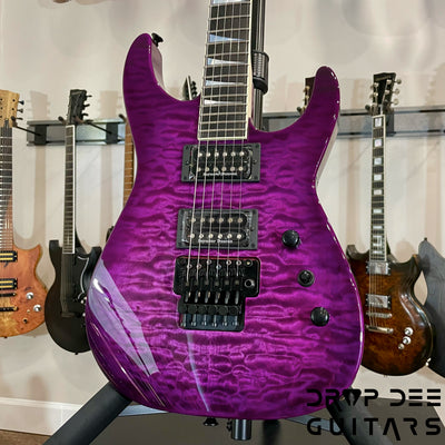Jackson Custom Shop Dinky FR Electric Guitar w/ Case - Purple Burst
