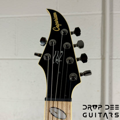 Caparison Horus-WB-FX MF Electric Guitar w/ Bag - Transparent Charcoal Black