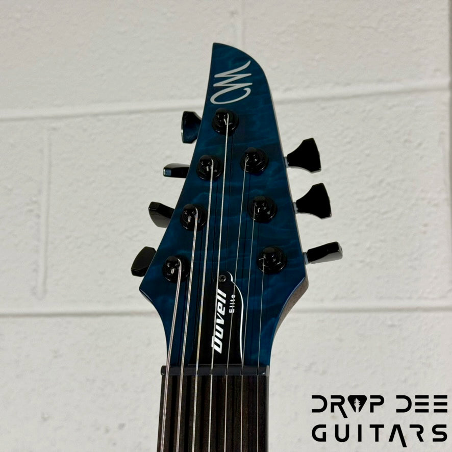 Mayones Duvell Elite 7 Baritone 7-String Electric Guitar w/ Case