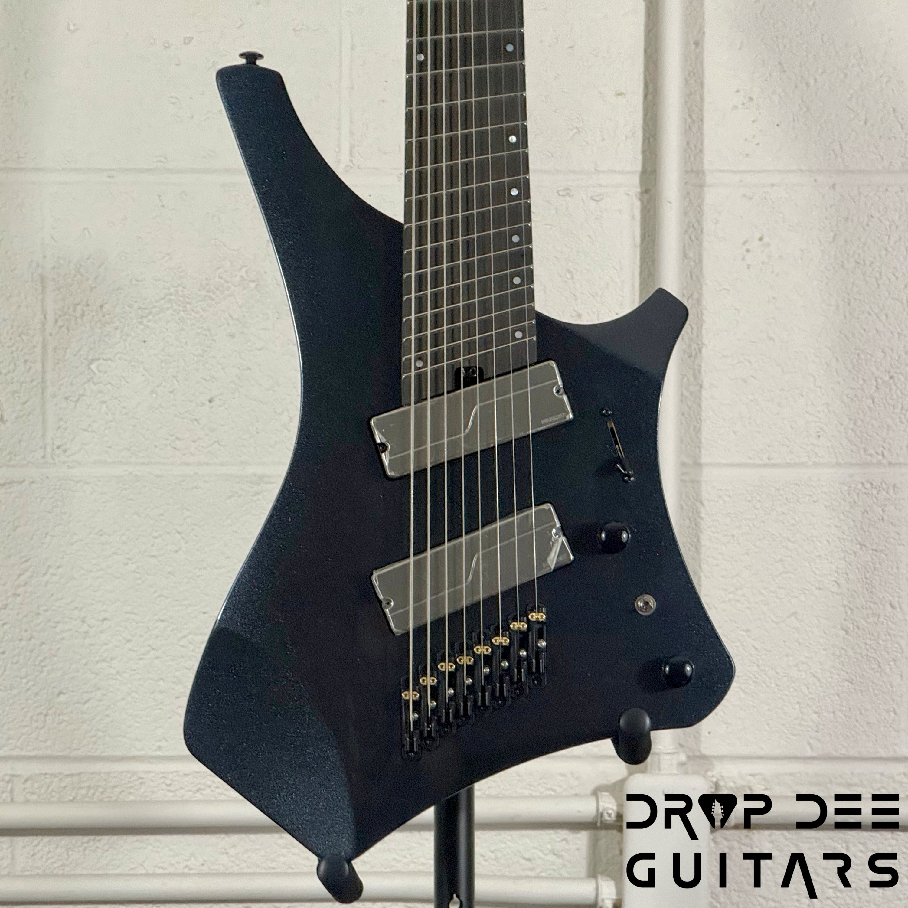 Ibanez Alpha A528 Multiscale 8-String Electric Guitar w/ Bag - Iron Pewter