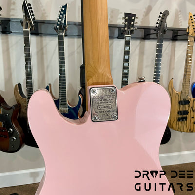 Schecter Custom Shop PT Wembley Studio Electric Guitar w/ Case - Shell Pink Aged Nitro