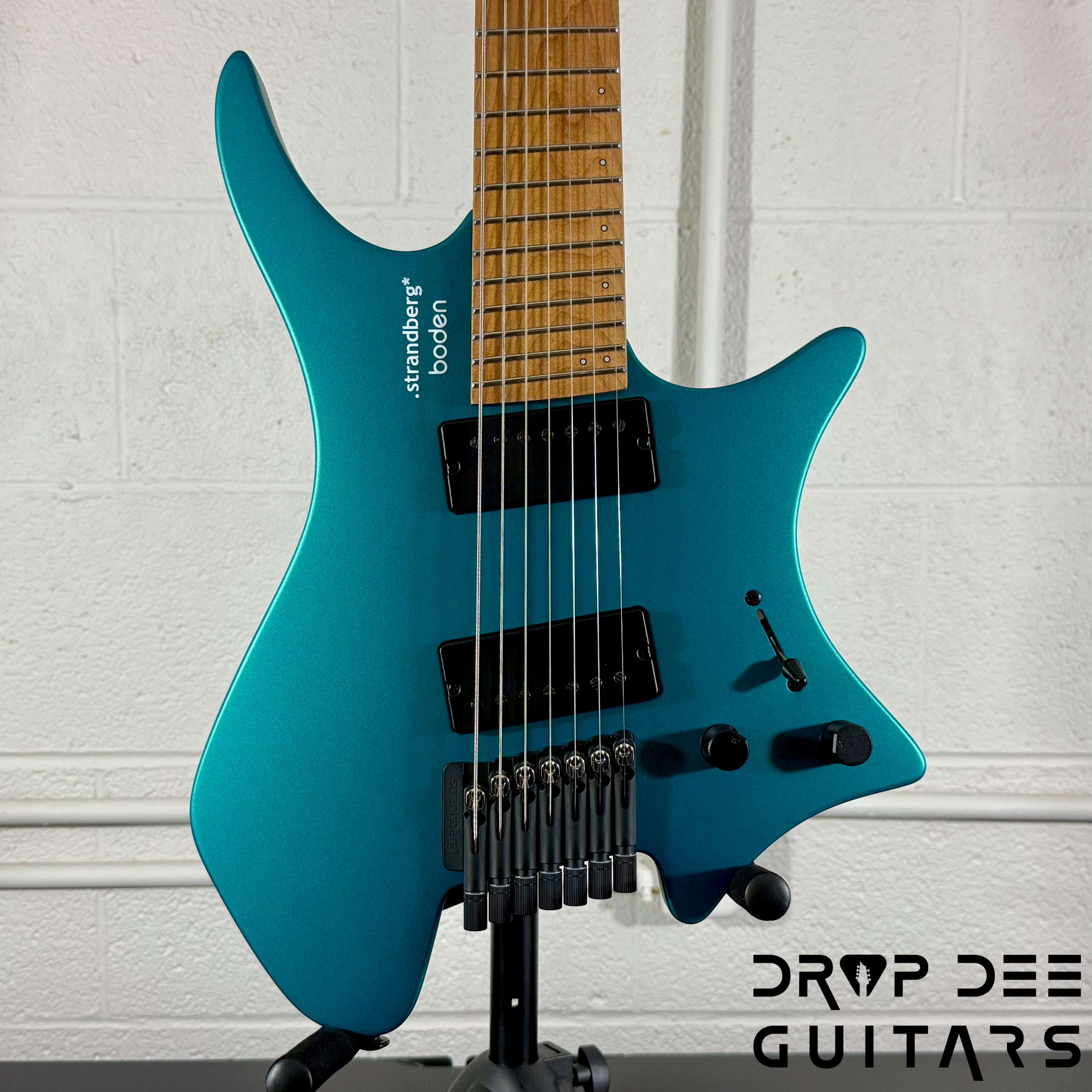 Strandberg Boden Standard N2.7 7-String Multiscale Headless Electric Guitar w/ Bag - Transformative Teal Metallic