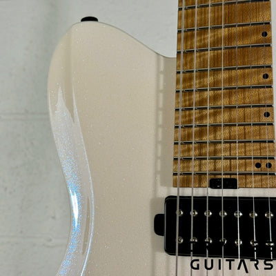 Balaguer USA Series Seraph Modern 7 Baritone 7-String Electric Guitar w/ Case (1224) - Gloss Metallic Jewel