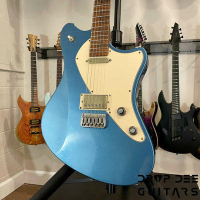 Balaguer USA Heritage Espada Electric Guitar w/ Case - Nitro Aged Pelham Blue Finish