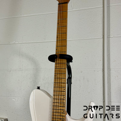 Balaguer USA Series Seraph Modern Electric Guitar w/ Case (324) - Gloss Metallic Jewel White