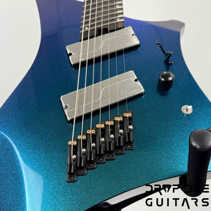 Ibanez Alpha A527 Multiscale 7-String Electric Guitar w/ Bag - Nebula Shift
