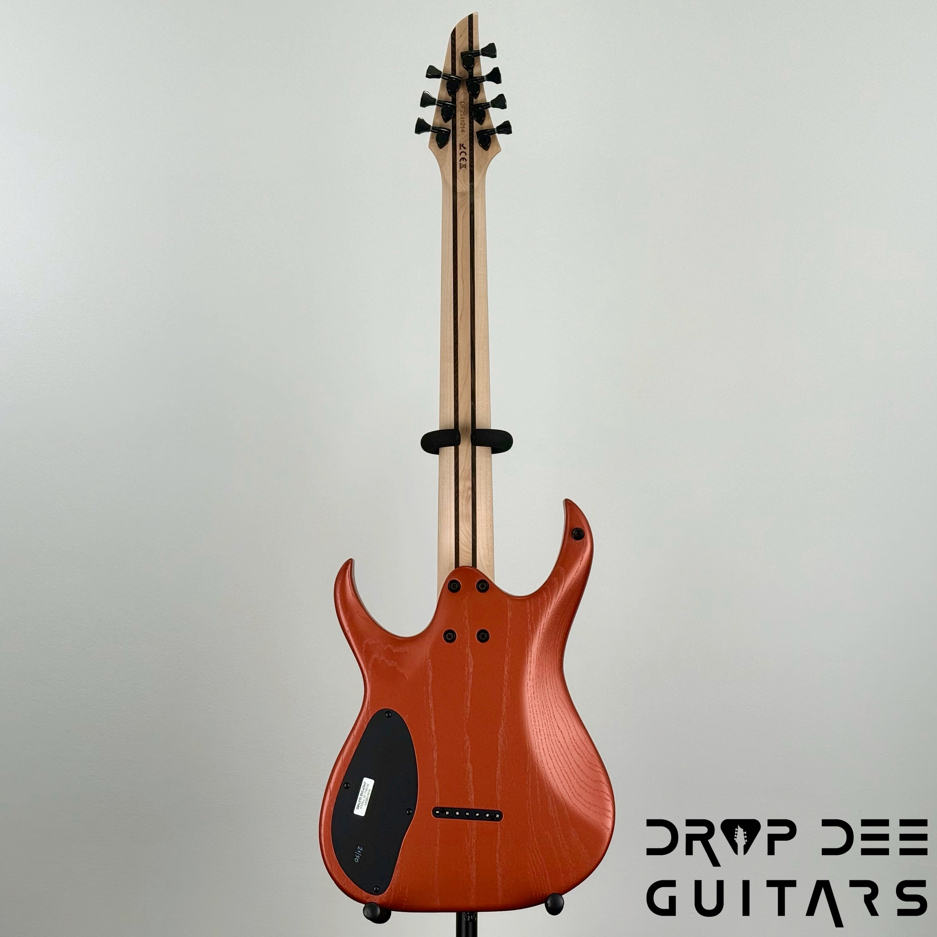 Mayones Duvell DT 7 7-String Baritone Electric Guitar w/ Case - Monolith Metallic Copper