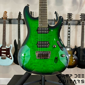 Ibanez Prestige S6521Q Electric Guitar w/ Case
