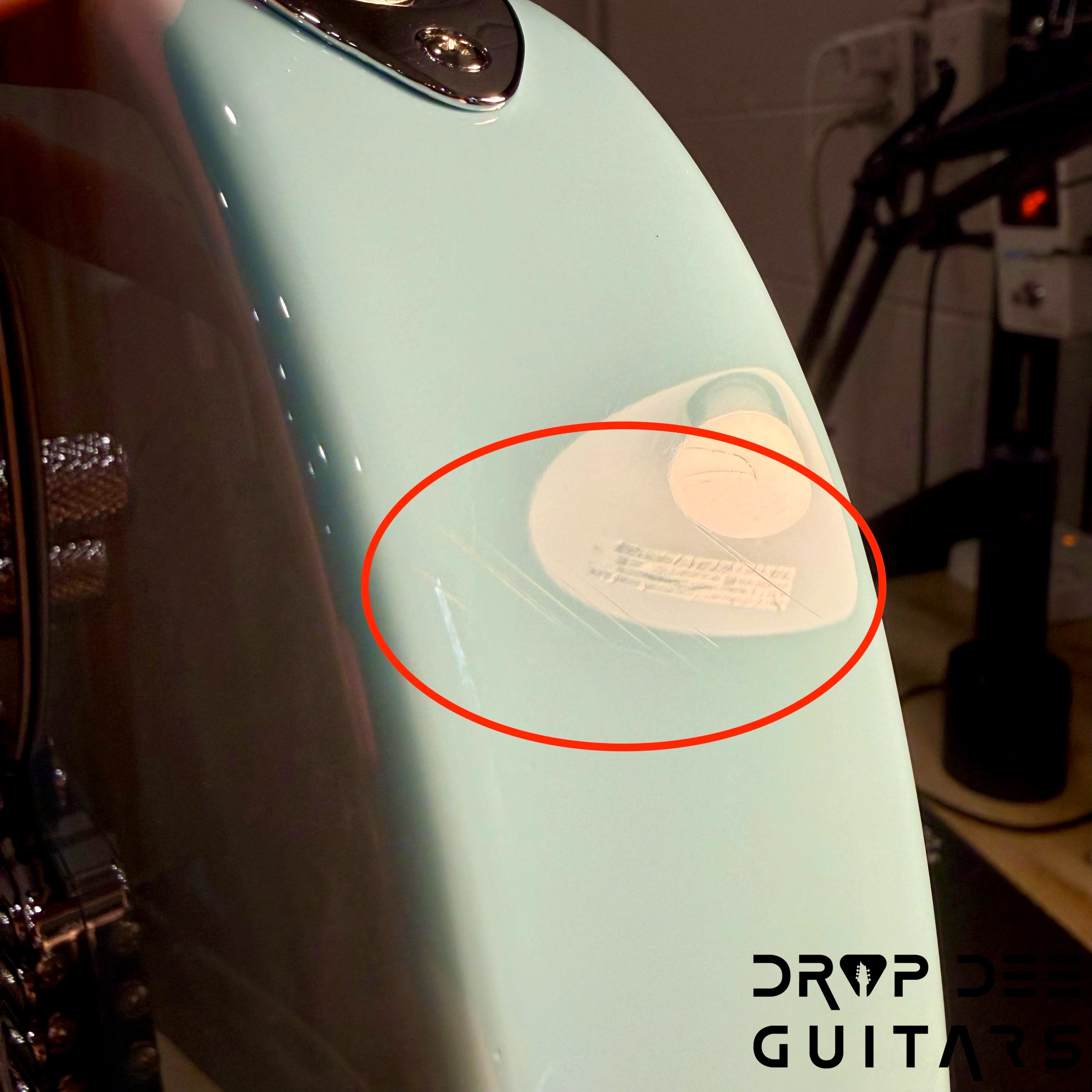 Balaguer 10th Anniversary Espada Classic Electric Guitar w/ Case - Sky Blue Gloss