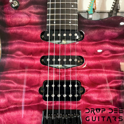 SMP Custom Shop Ichor Electric Guitar w/ Case - Red Quilt