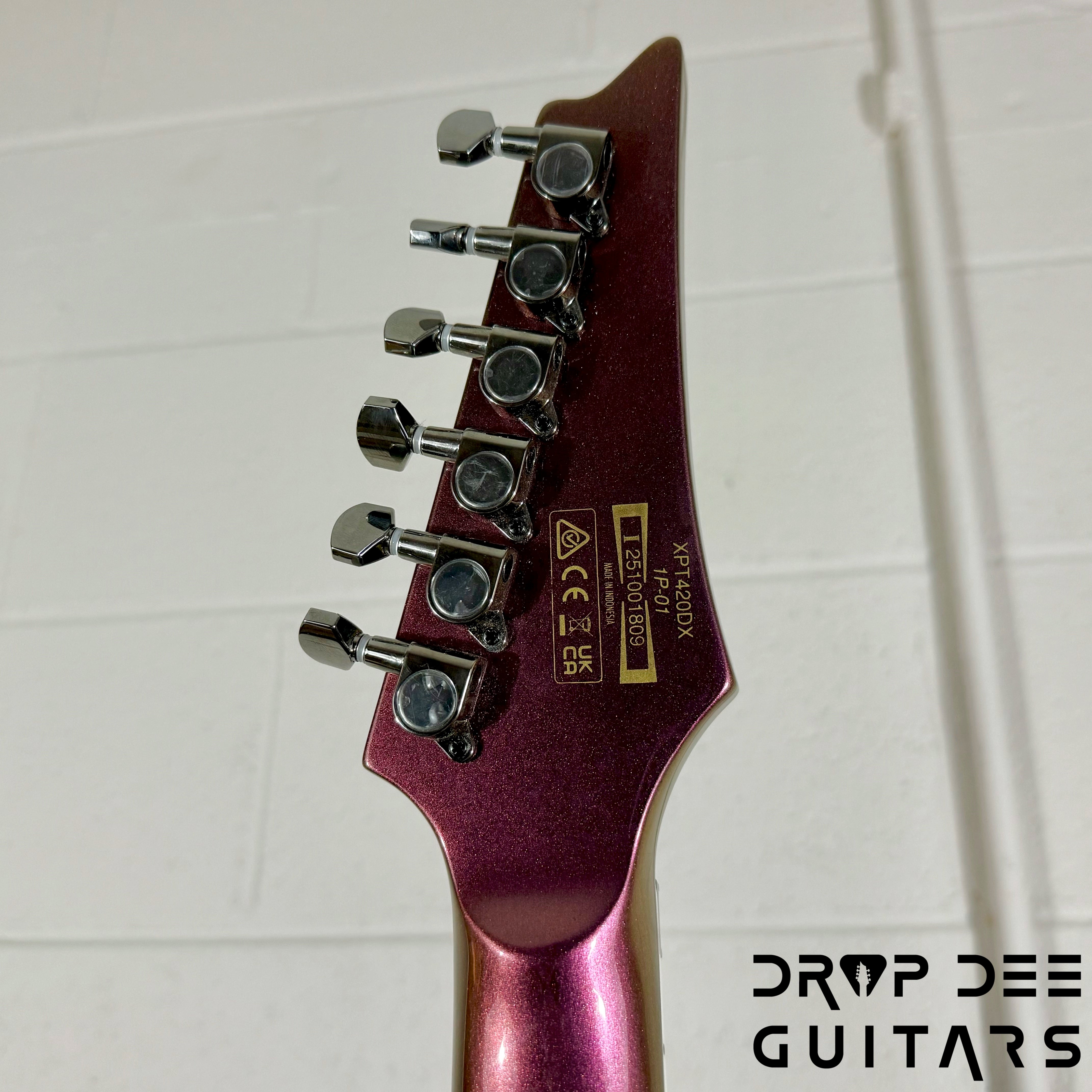 Ibanez Standard XPT420DX Electric Guitar w/ Bag - Rose Gold Chameleon