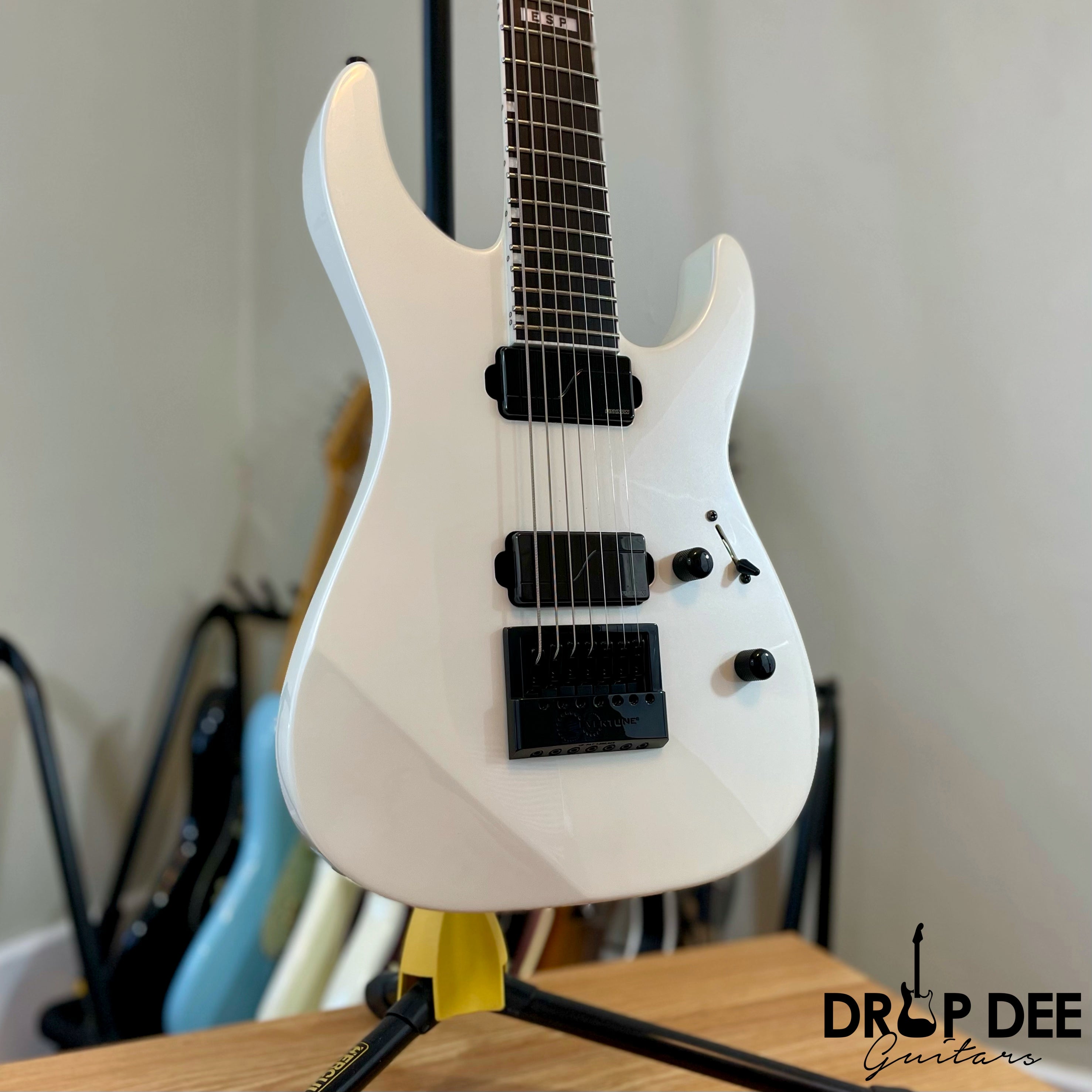 ESP E-II M-II 7B Baritone EverTune 7-String Electric Guitar w/ Case