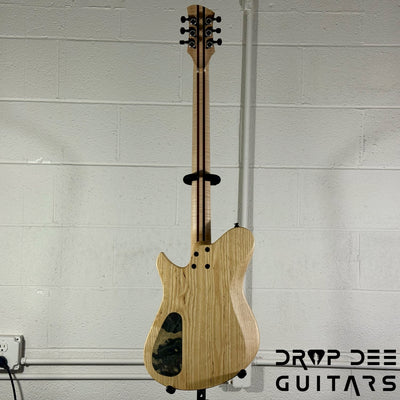 GV Guitars Mercenary Baritone Electric Guitar w/ Case - Stone