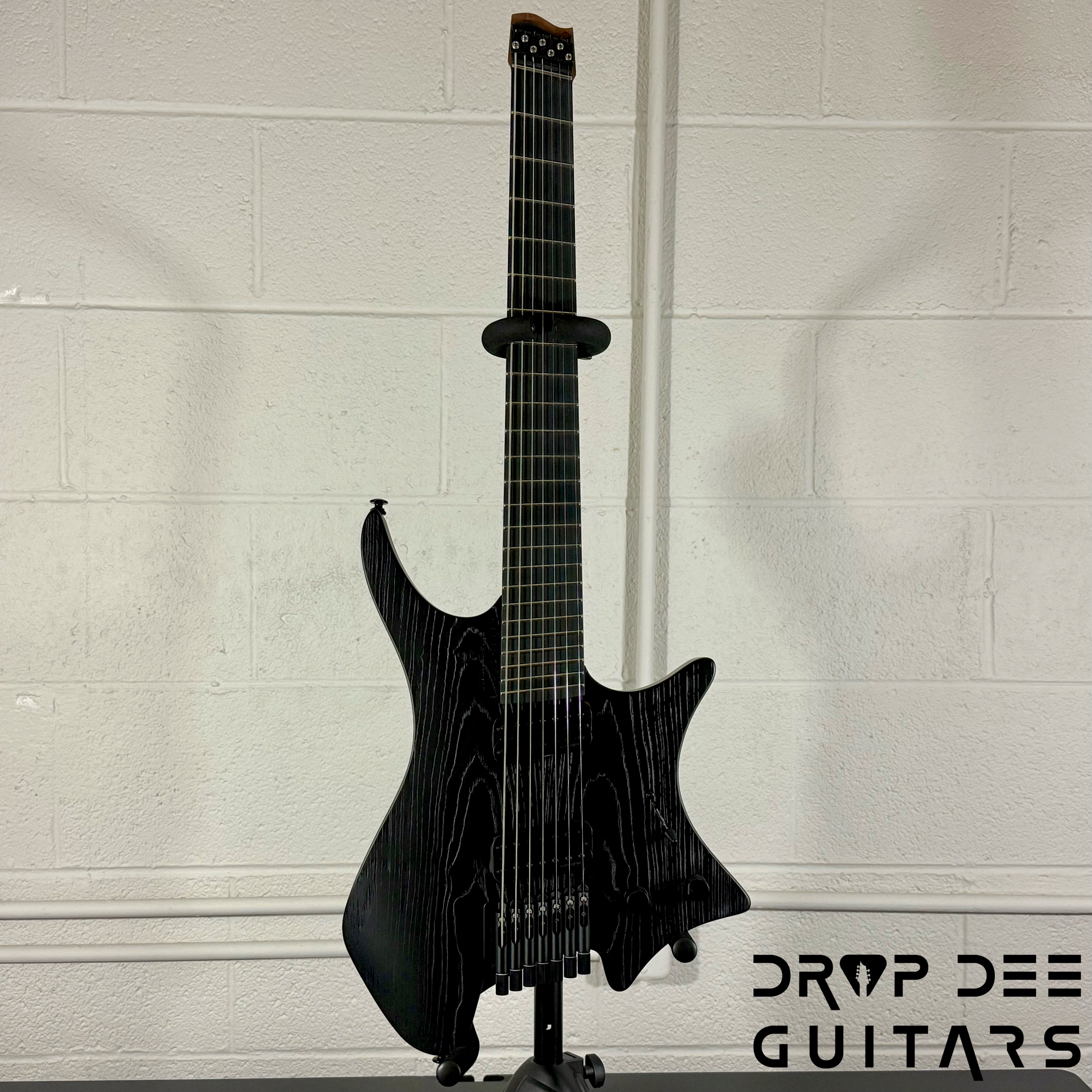 Strandberg Boden Singularity NX 7 Pitch Black 7-String Multiscale Headless Electric Guitar w/ Bag - Pitch Black