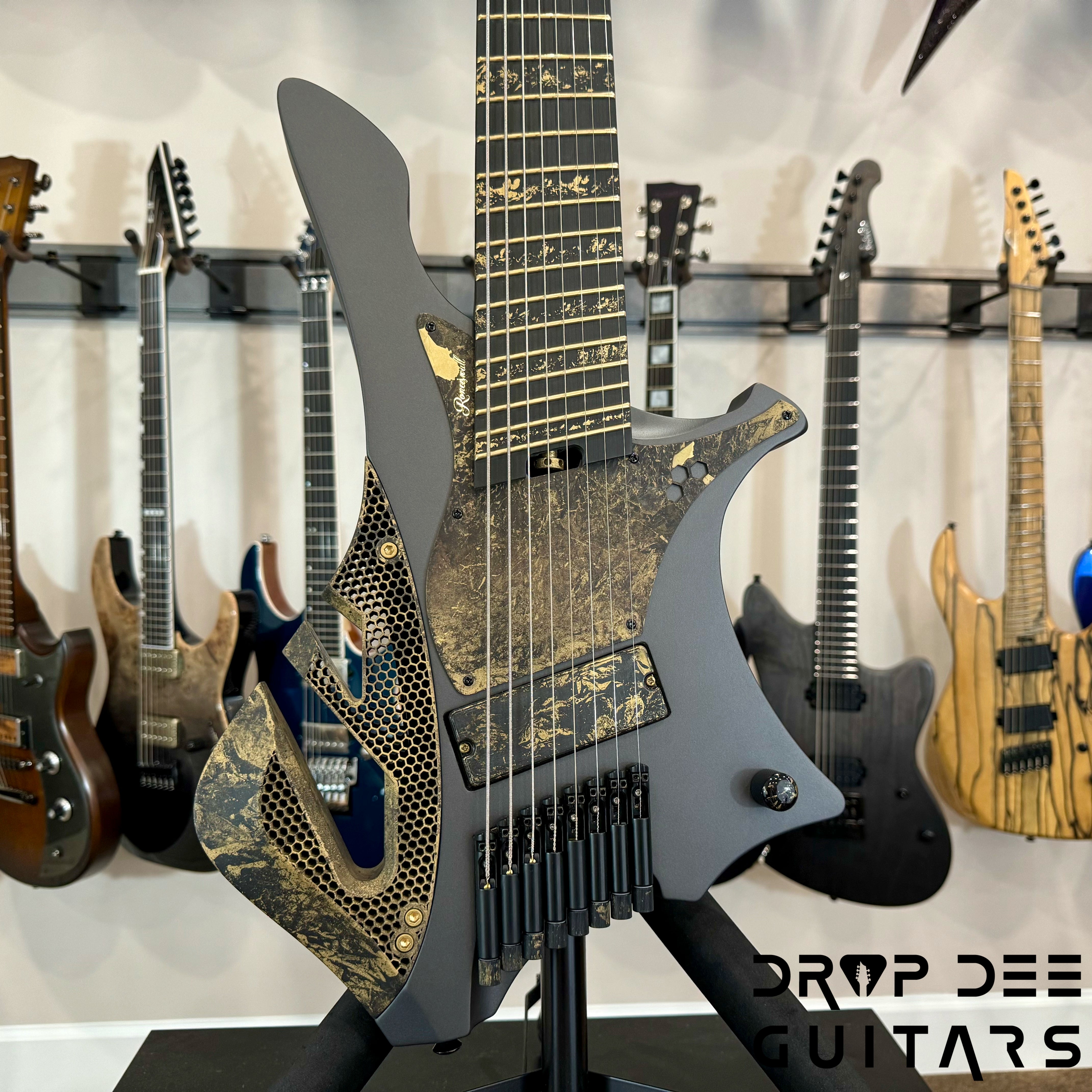 Ronciswall Kamaitachi 8 Multiscale Headless Electric Guitar w/ Case