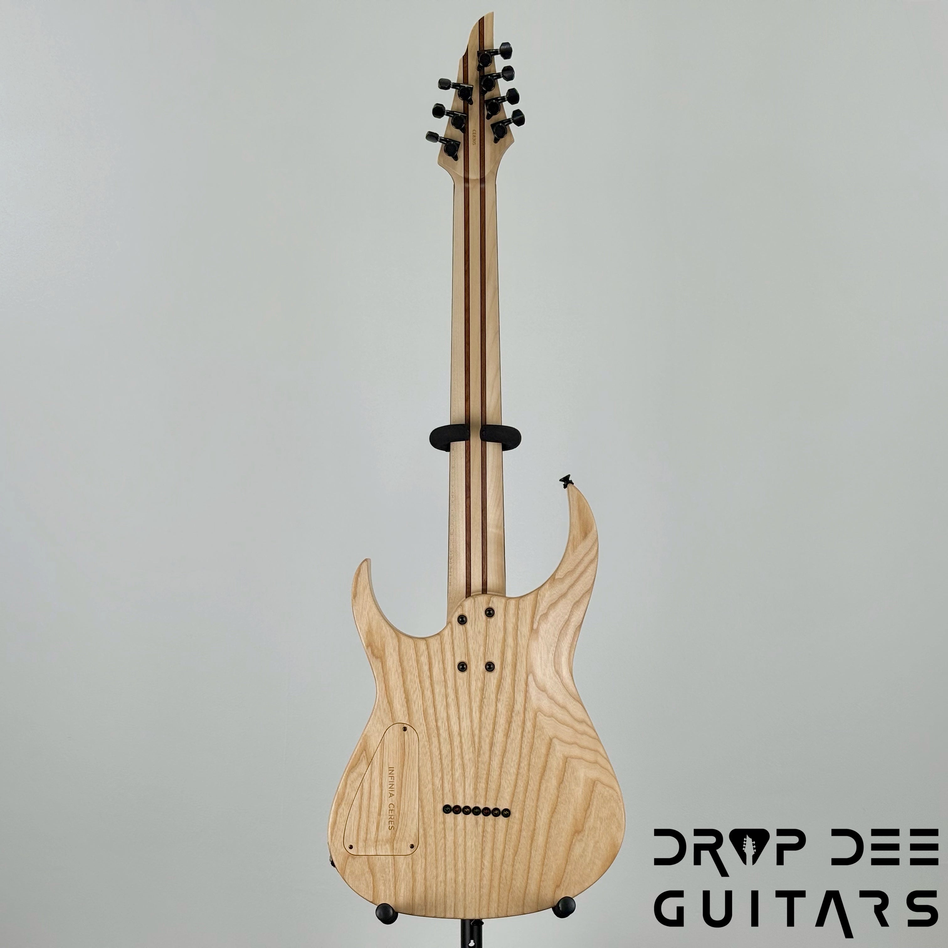 Infinia Ceres 7 Baritone 7-String Electric Guitar w/ Bag - Natural