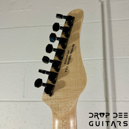 Schecter USA Custom Shop John Browne Signature Zenith 7 Baritone 7-String Electric Guitar w/ Case - Fracture White