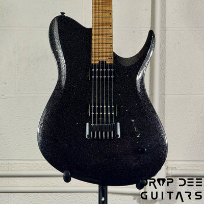 Balaguer USA Series Seraph Modern Electric Guitar w/ Case (524) - Gloss Metallic Black