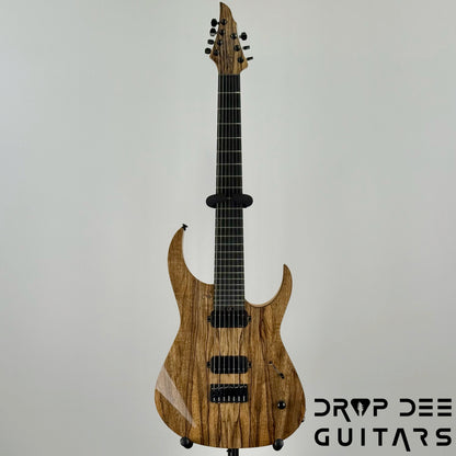 Infinia Ceres 7 Baritone 7-String Electric Guitar w/ Bag - Natural