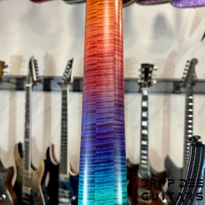 Ormsby Custom Shop Goliath Black Friday Rainbow Multiscale Headless 7-String Electric Guitar w/ Bag - Black Friday Rainbow