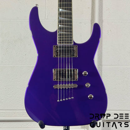 Jackson Custom Shop Soloist 2H TOM Electric Guitar w/ Case - Purple Metallic