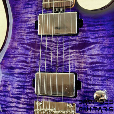 Ernie Ball Music Man Luke 4 HH Electric Guitar w/ Case - Grape Slushie