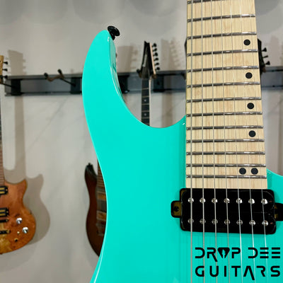 Ormsby Run 18 Hype GTR 7-String Electric Guitar w/ Bag - Seafoam