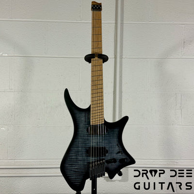 Strandberg Boden Original N2.6 Multiscale Headless Electric Guitar w/ Bag - Black Denim Burst Satin